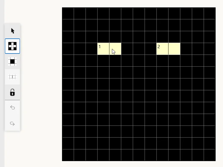 Using the Light Tool with horizontal symmetry