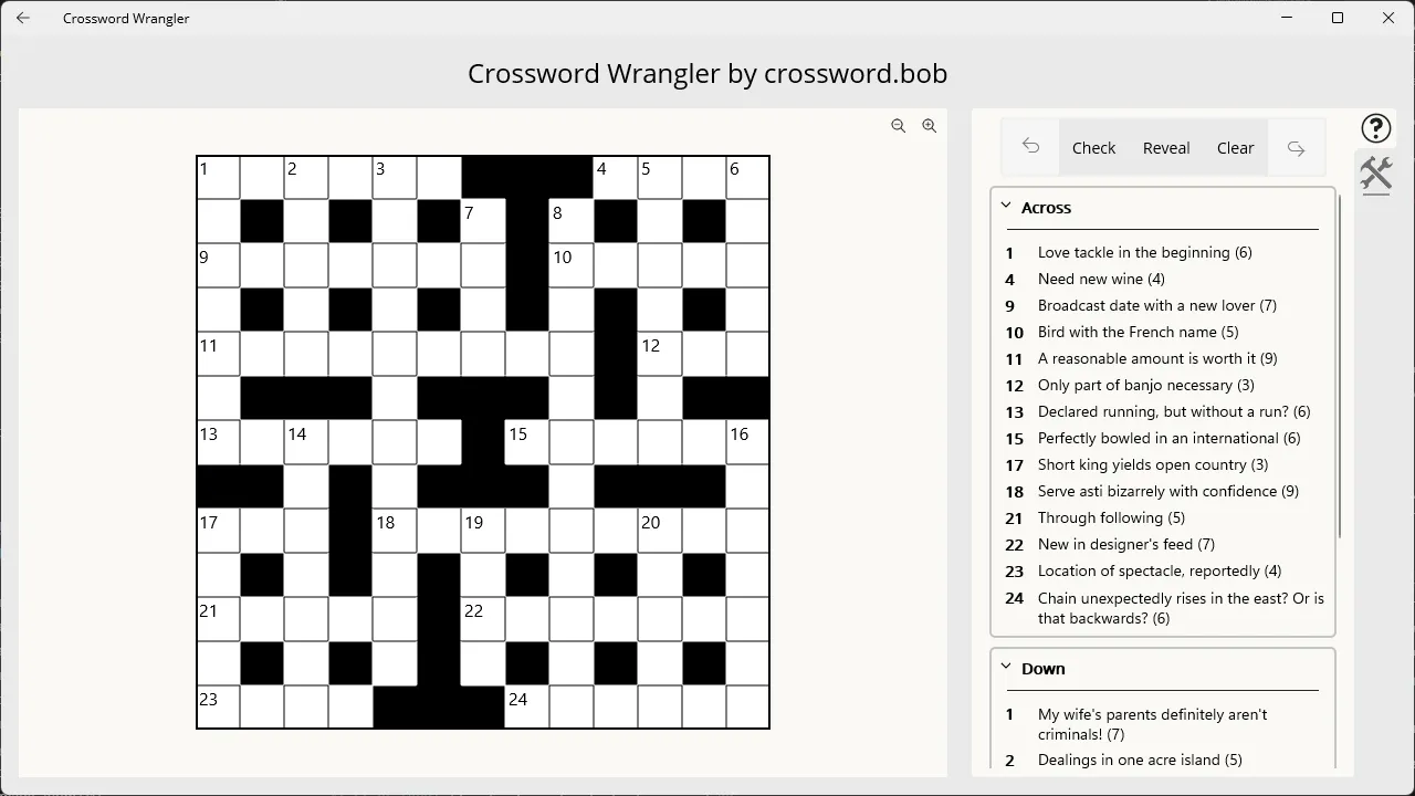 The Solve Page